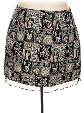 Dangerfield Skirt - Bunny Skulls!